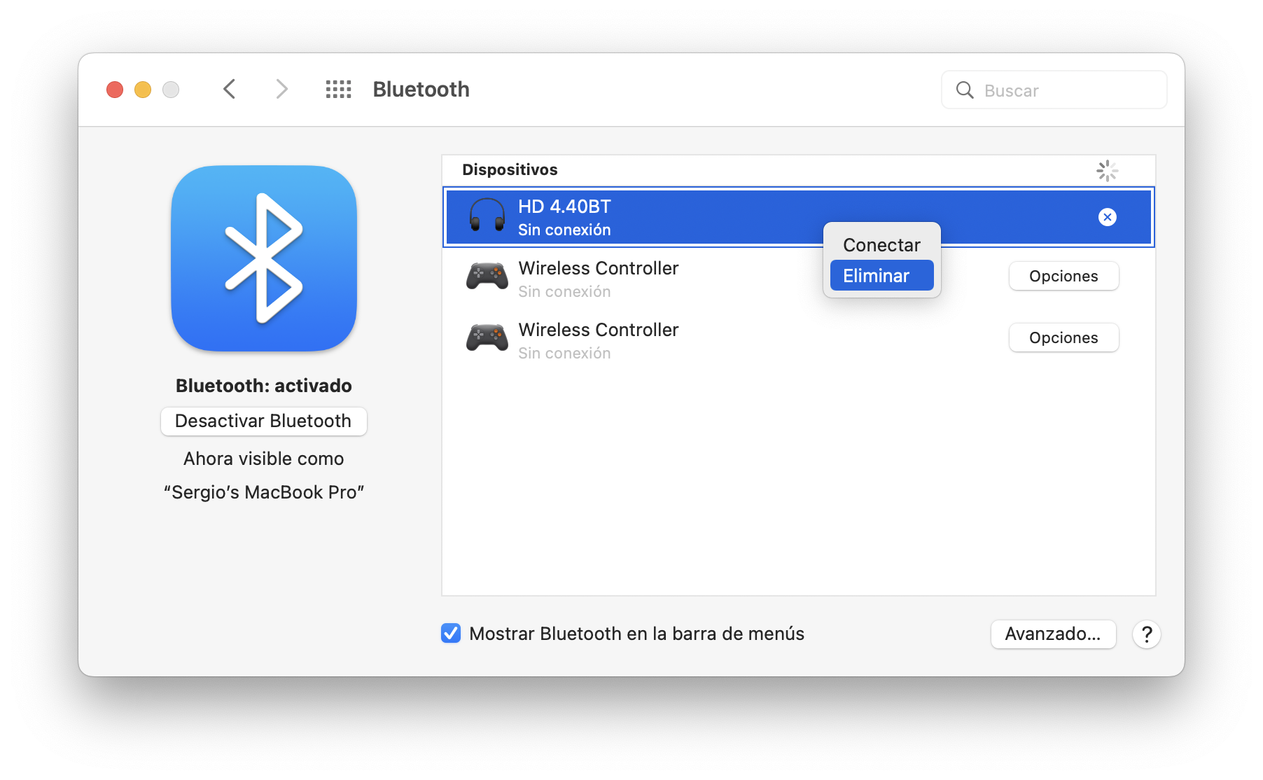 C mo solucionar problemas de Bluetooth en macOS Monterey